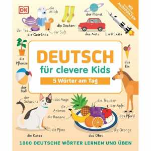 Deutsch für clevere Kids 5 Wörter am Tag, Wörterbuch für Deutsch