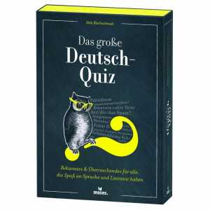 Kartenspiel Das große Deutsch-Quiz, Frage- und Antwortspiel