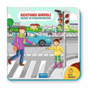 Soundbuch Achtung Ampel! Sicher im Straßenverkehr, 20 x 20 cm,