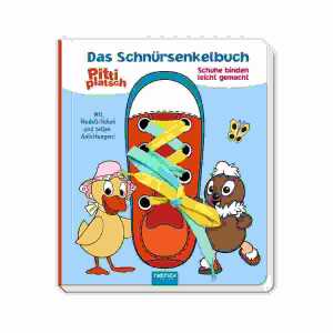 Das Schnürsenkelbuch Pittiplatsch, 18 x 22 cm, 10 Seiten,, Trötsch