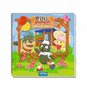 Pittiplatsch Fensterbuch 18 x 18 cm, 12 Seiten,, Trötsch