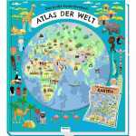 Das große Entdeckerbuch Atlas der Welt, 24 x 27 cm,...