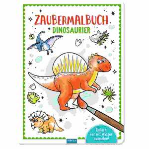 Zaubermalbuch Dinosaurier 20 x 27 cm, 16 Seiten,, Trötsch