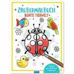 Zaubermalbuch Bunte Tierwelt, 20 x 27 cm, 16 Seiten,,...