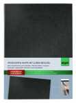 SIGEL SM110 Speisekarten-Mappe Gummi-Bindung - A4 - schwarz