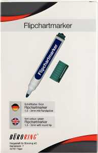 Büroring Flipchart Marker grün