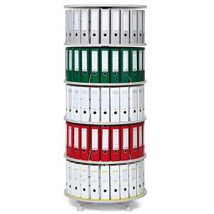 Ordner-Drehsäule 6 Etagen bis z