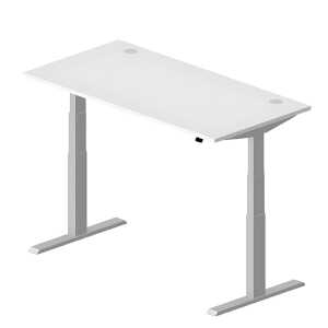 Sitz-/Stehschreibtisch Weiß 2050000019067