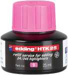 Edding Textmarker Nachfülltinte HTK 25 25 ml rosa