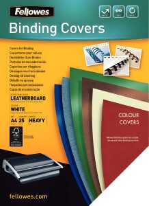 Einbanddeckel A4 Lederstruktur