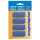Magnete Discofix Block 2 geblistert Dunkelblau, 54x19x8 mm 4 Stück