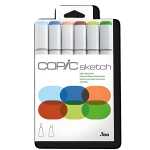 Layoutmarker Copic Sketch 6er Set Erdfarben