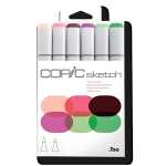 Layoutmarker Copic Sketch 6er Set Florale 4511338052761