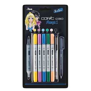 Marker Copic Ciao 5+1 Set Manga 1
