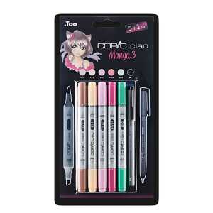 Marker Copic Ciao 5+1 Set Manga 3