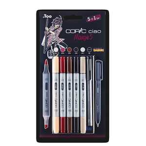 Marker Copic Ciao 5+1 Set Manga 5