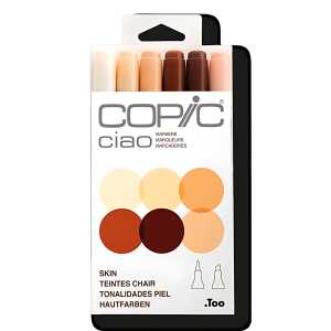 Marker Copic Ciao beige 6er Set