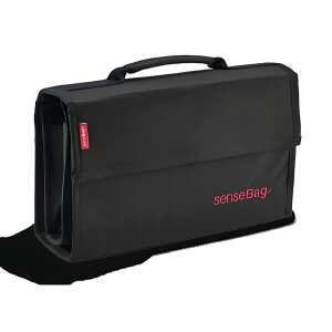 Federmappe senseBag 72er Wallets Farbe schwarz, Größe 72er