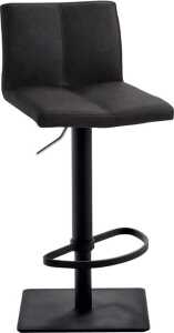 Bar-/Tresenhocker 1285 Gestell schwarz Sitzschale schwarzgrau