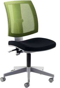 Drehstuhl 2432SO, schwarz/grün