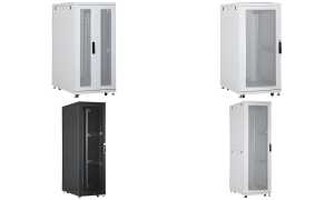 DIGITUS 19 Serverschrank Unique Se rie, 42 HE, schwarz (11005631)