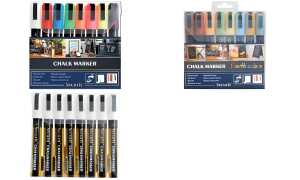 Securit Kreidemarker ORIGINAL MEDIU M, 8er Etui, weiß (70020112)