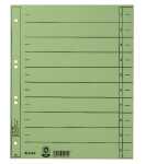 LEITZ Trennblätter, A4 Überbreite, Manilakarton...