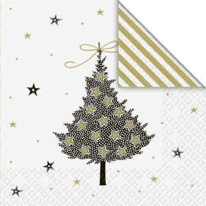 Natala schwarz FSC-Mix, 3-lagig, 20 Stück,, stewo 7630050851746