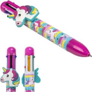 OOTB Kugelschreiber Einhorn mit 6-farbigen Minen