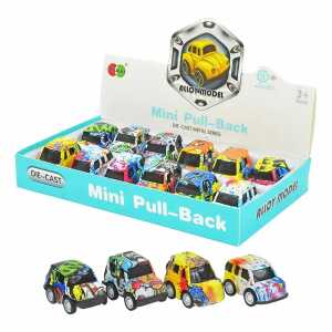 4fach sortiert Die Cast, mit Rückzugmotor, ab 3 Jahren,, Kögler