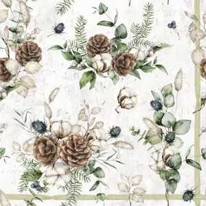 Rustic Nature, 3-lagig, 20 Stück, ti-flair, Jet-Papier