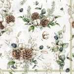 Rustic Nature, 3-lagig, 20 Stück, ti-flair, Jet-Papier