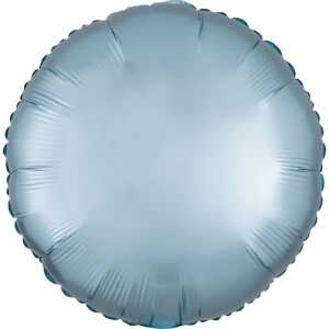 Seidenglanz pastell-blau, Amscan 194099083164