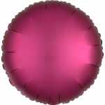 Seidenglanz granatapfel, rot, Amscan 194099083720