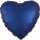 Seidenglanz marineblau, Amscan 194099083119