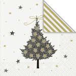 Natala schwarz FSC-Mix, 3-lagig, 20 Stück,, stewo...