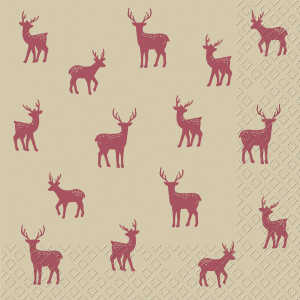 Abel rot FSC-Mix, 3-lagig, 20 Stück,, stewo