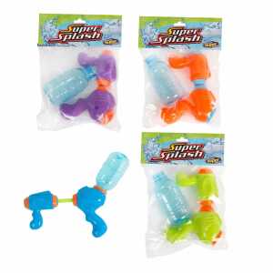 Splash 16cm in 4 Farben sort mit Wasserflasche zum nachfüllen