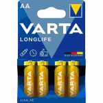 VARTA Batterien LONGLIFE - Mignon/LR06/AA, 1,5 V, 4er Pack