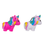 OOTB Metall-Schlüsselanhänger Einhorn mit LED