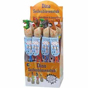 Dinosaurier 34cm, inklusive 135 ml Seifenblasenflüssigkeit
