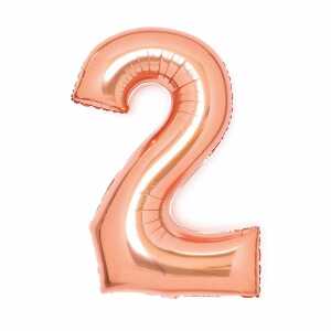 medium 67x95cm roségold, Amscan