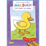 Malbuch Punkt zu Punkt, illustriert von Eva Muszynski, 24...