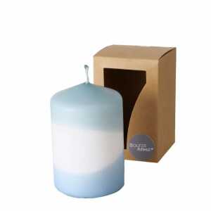 türkis weiß, Brenndauer 26 Stunden,, Boltze