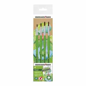 Haarpinselset 4ST fein Green Winner EBERHARD FABER 579926
