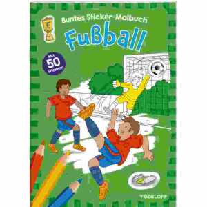 Fußball, mit 20 Stickern, ab 5 Jahren,, Tessloff