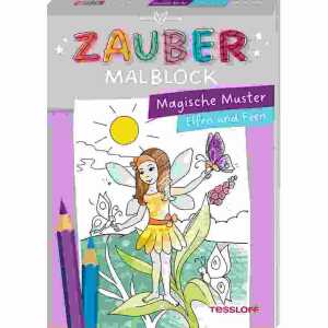 Muster Elfen und Feen, Softcover, 64 Seiten, farbig illustriert