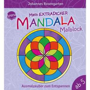 Mein extradicker Mandala-Malblock ARENA 17328-3
