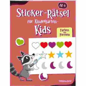 Kindergarten-Kids Farben, "Farben und Formen", Softcover,