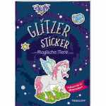 Magische Tiere, mit 45 glitzernden Stickern, 32 Seiten,,...